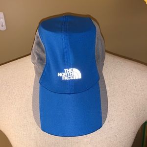 The North Face Blue and Grey Athletic Hat